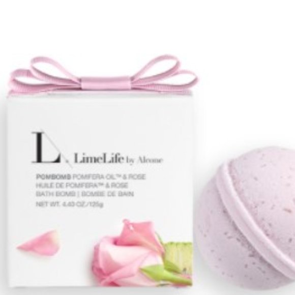 LimeLife by Alcone Other - LimeLife by Alcone Pink Pombomb Bath Bomb